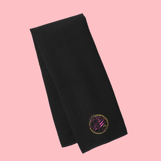 The Den Signature Embroidered Fitness Towel