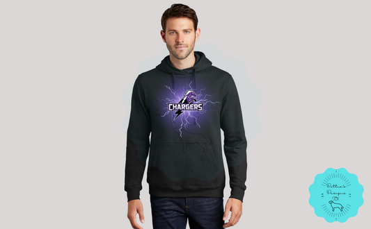 Charger Lightning Bolt Softstyle Hoodie