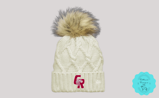 The Chiefs NFL Beanie with Faux Fur Pom