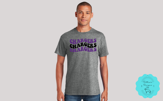 Groovy Chargers T-Shirt