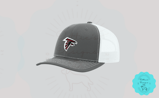 Falcons Embroidered Richardson 112 Classic Trucker Hat