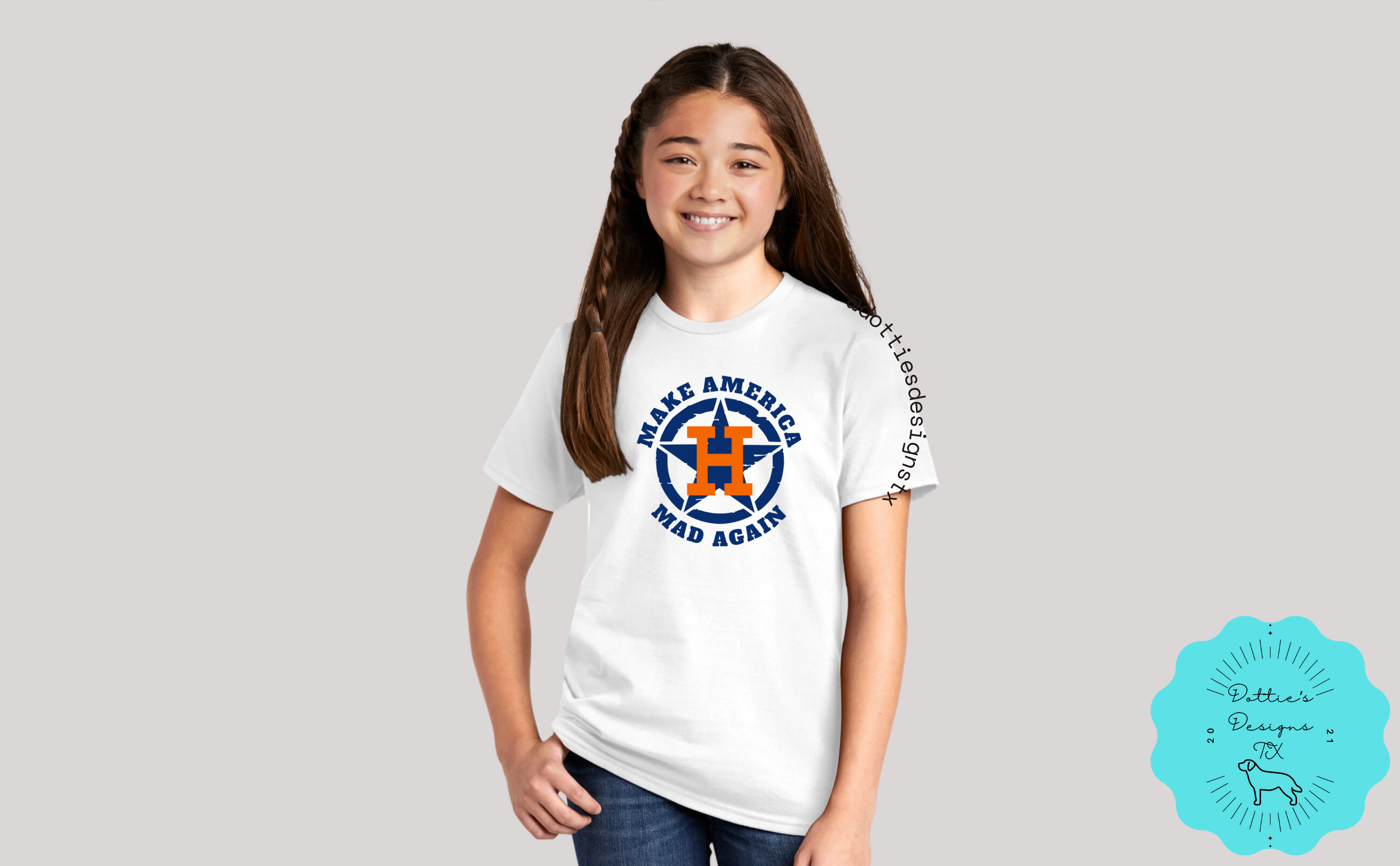 DanasDecorMore Houston Astros Make America Mad Again T-Shirt