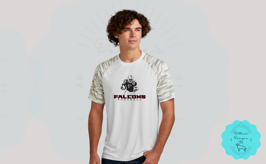 Falcons Drift Camo Personalized Performance T-Shirt