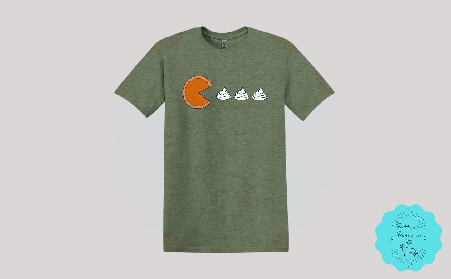 Pumpkin Pie PacMan T-Shirt