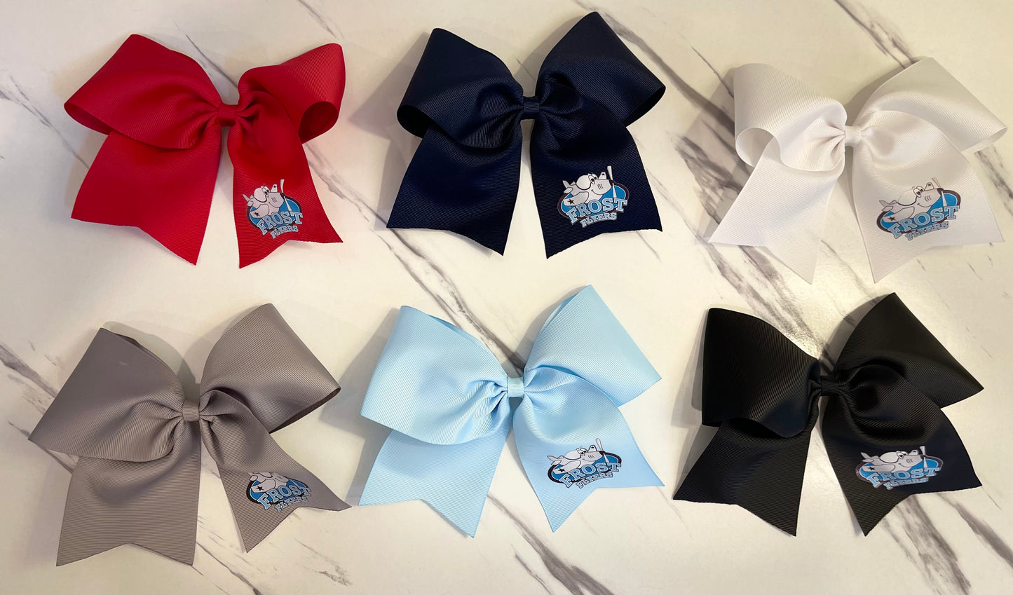 Frost Elementary Customized Cheer Bows