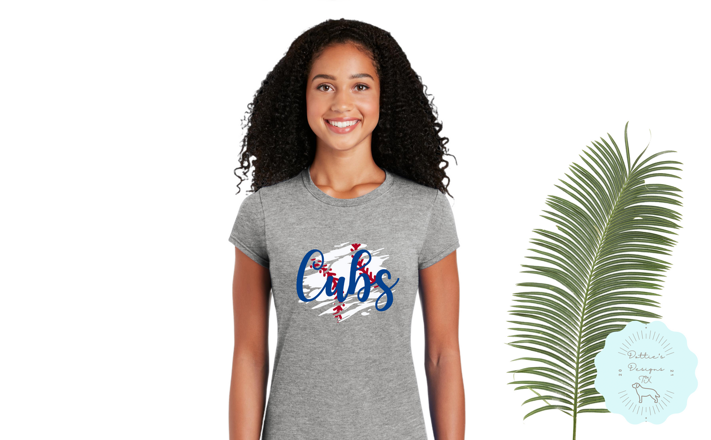 Cubs Ladies Gildan Softsyle T-Shirt