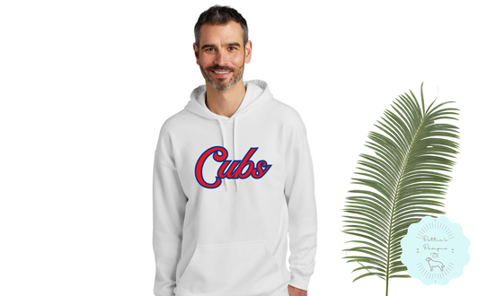 Cubs Softsyle Hoodie for Adult and Youth Sizes
